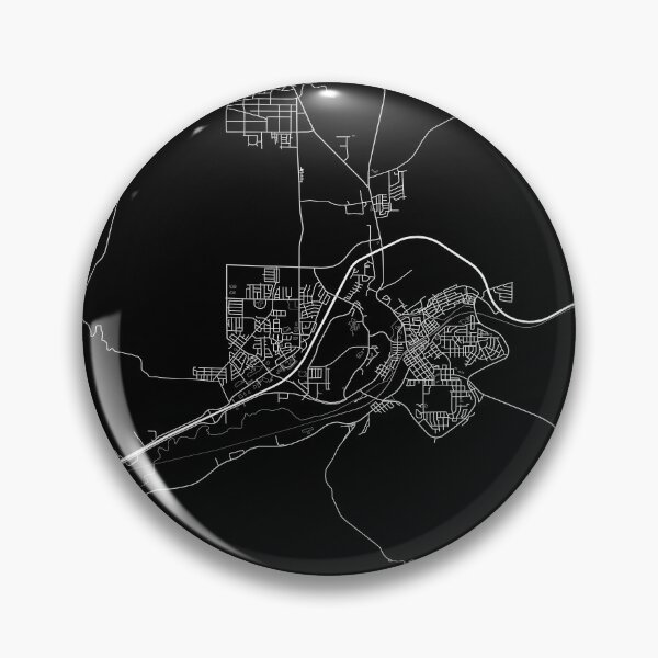 Item preview, Rock Springs City Map designed and sold by SHAMPAIN-ART-CO.