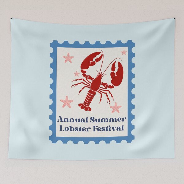 Item preview, Annual Summer Lobster Festival | Happy Place | Emily Henry Sticker designed and sold by Neadoodles.