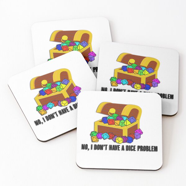 Item preview, No I don't have a dice problem designed and sold by catninja86.