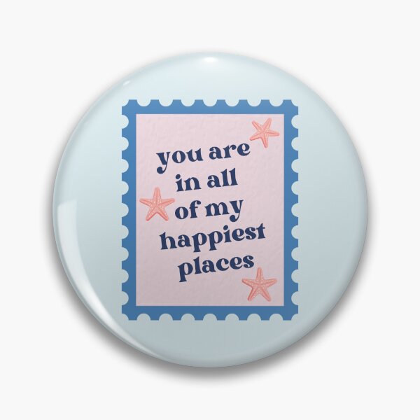 Item preview, You are in all of my happiest places | Happy Place | Emily Henry Sticker designed and sold by Neadoodles.