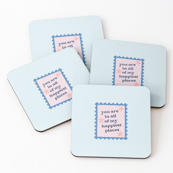 Item preview, You are in all of my happiest places | Happy Place | Emily Henry Sticker designed and sold by Neadoodles.