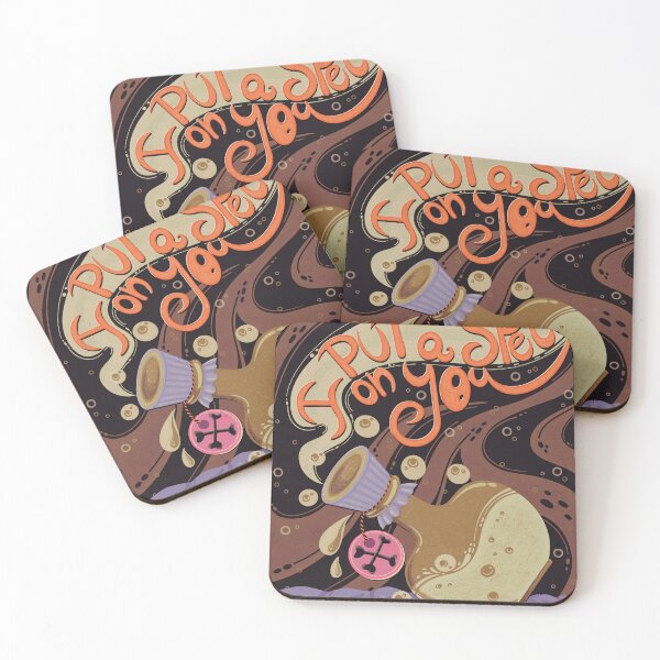 Item preview, I put a spell on you Halloween vintage brownish yellow designed and sold by Kaushlydraw.
