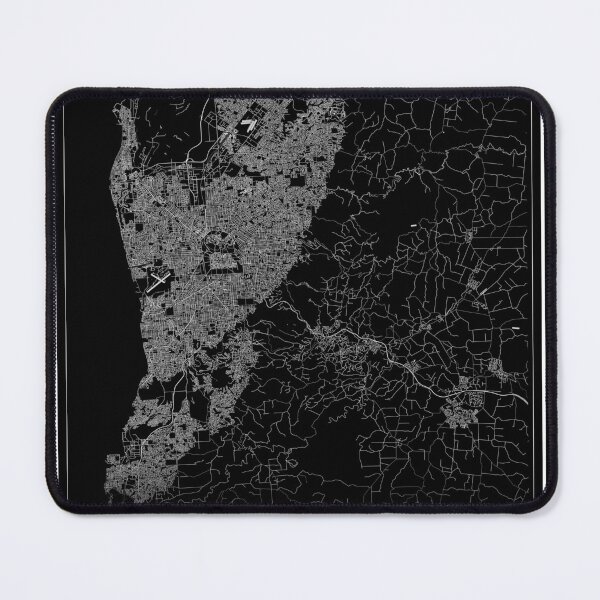 Item preview, Adelaide City Map designed and sold by SHAMPAIN-ART-CO.
