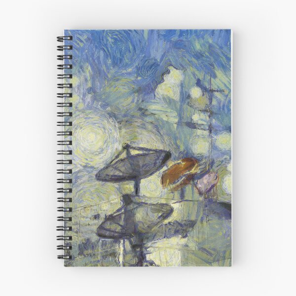 Item preview, Painting spiral bound notebook designed and sold by Aye-sthetic.