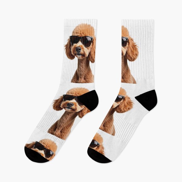 Item preview, Funny cool Poodle wearing sunglasses designed and sold by LazyOwlStore.