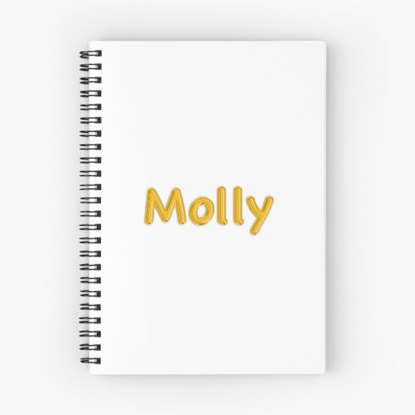 Item preview, Golden Balloon Molly Name Label designed and sold by NormadWorld.