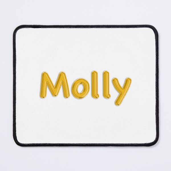 Item preview, Golden Balloon Molly Name Label designed and sold by NormadWorld.