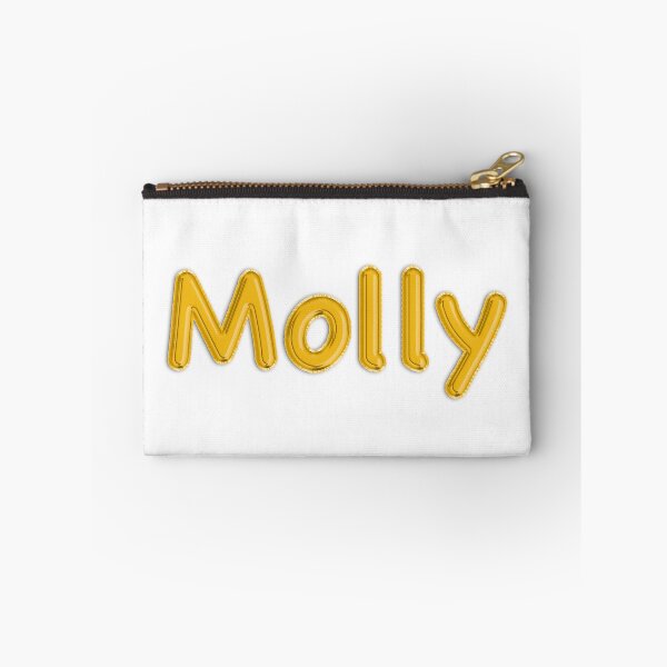 Artikelvorschau, Goldener Ballon Molly Namensschild entworfen und verkauft von NormadWorld.