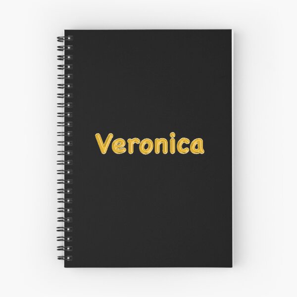 Item preview, Golden Balloon Veronica Name Label (Black) designed and sold by NormadWorld.