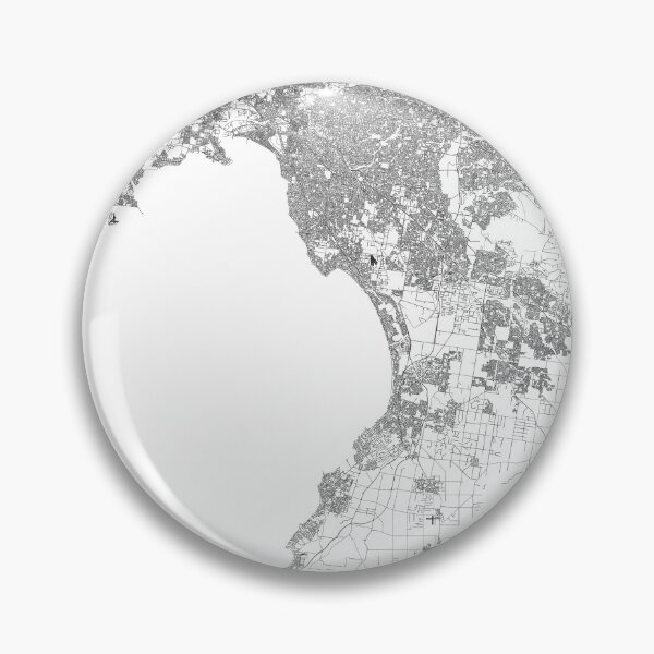 Item preview,  Melbourne City Map designed and sold by SHAMPAIN-ART-CO.