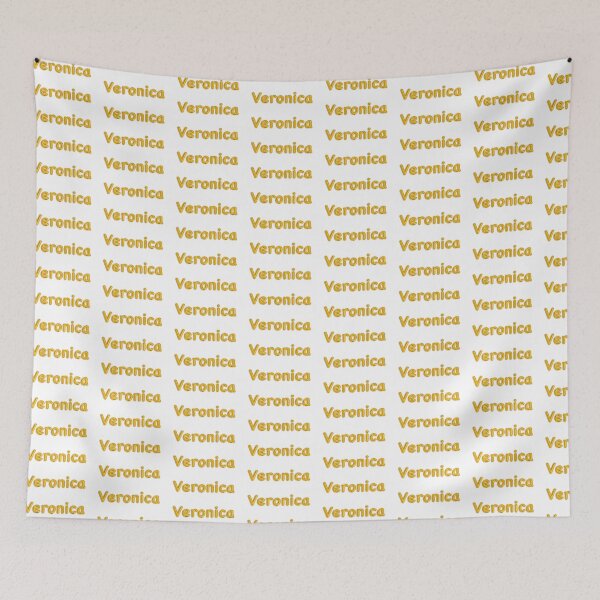 Item preview, Golden Balloon Veronica Name Label  designed and sold by NormadWorld.