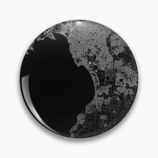 Item preview, Mapa de la ciudad de Melbourne designed and sold by SHAMPAIN-ART-CO.