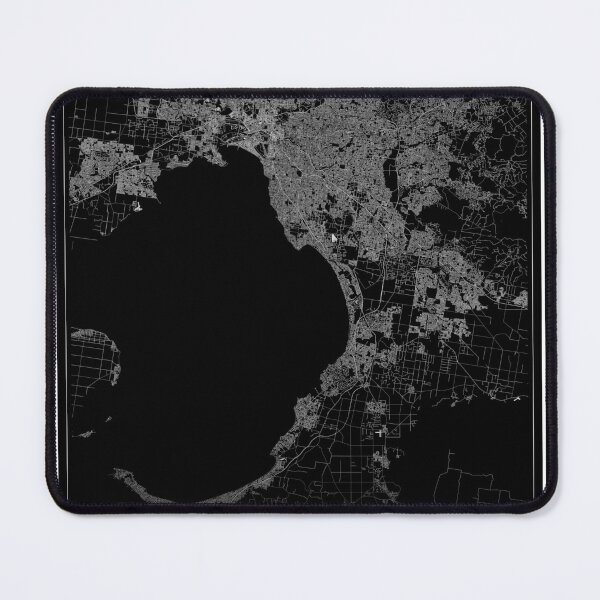Item preview, Melbourne City Map designed and sold by SHAMPAIN-ART-CO.