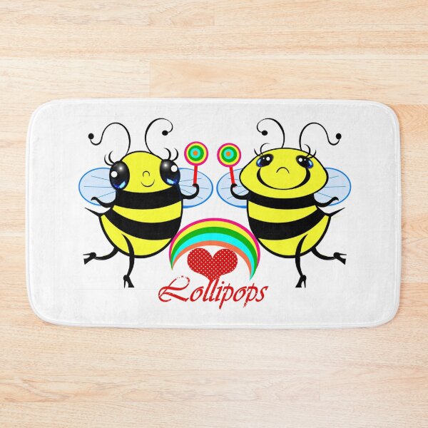 Item preview, Bees love lollipops designed and sold by Shirley cute art .