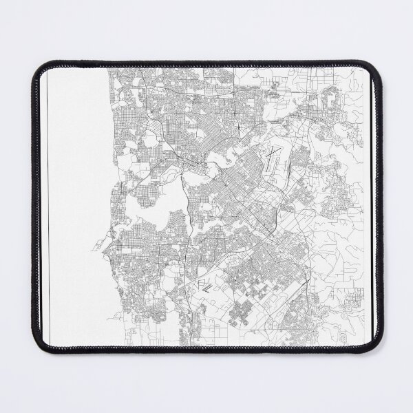 Item preview, Perth City Map designed and sold by SHAMPAIN-ART-CO.