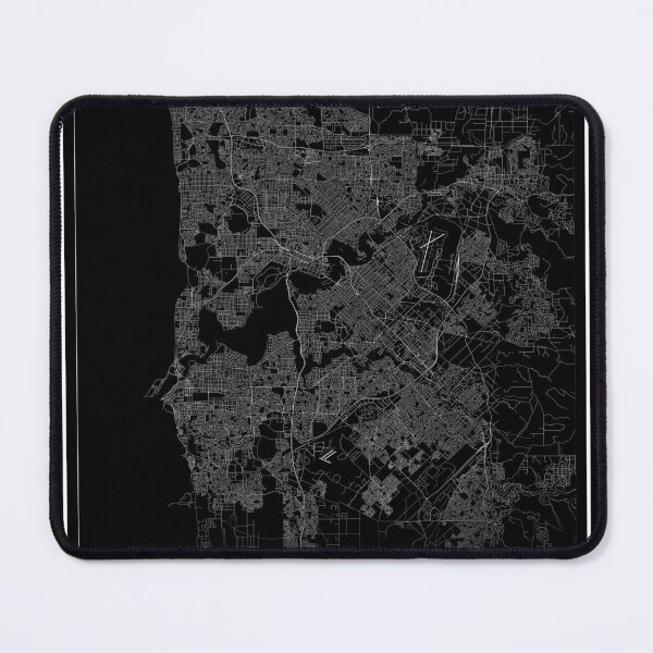 Item preview, Perth City Map designed and sold by SHAMPAIN-ART-CO.