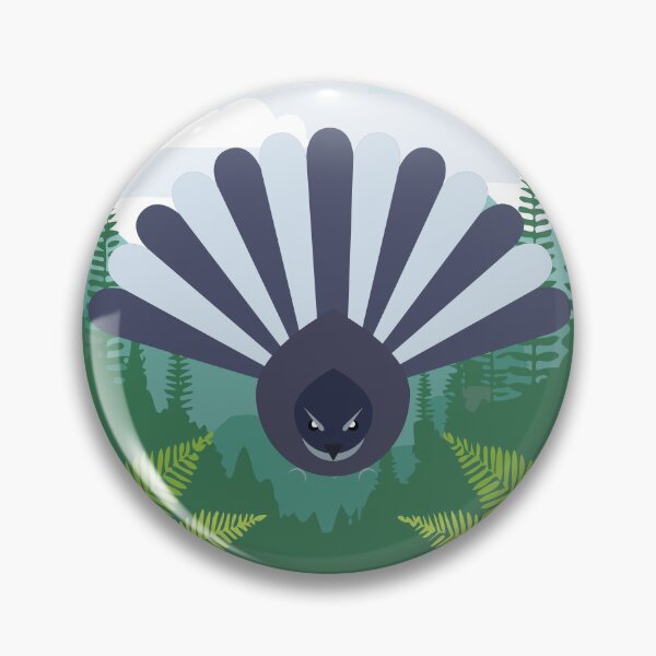 Item preview, Piwakawaka in the forest designed and sold by Piwakawaka-CA.