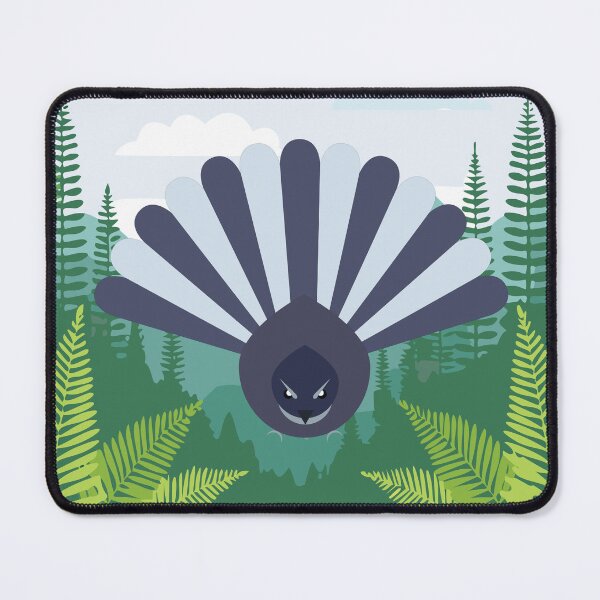 Item preview, Piwakawaka in the forest designed and sold by Piwakawaka-CA.