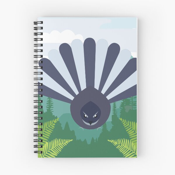 Item preview, Piwakawaka in the forest designed and sold by Piwakawaka-CA.