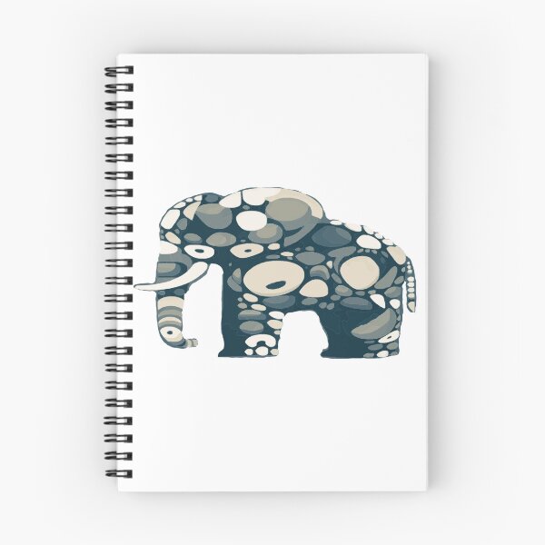 Item preview, Friendly abstract elephant  designed and sold by Comicalcreation.