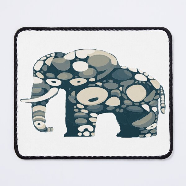Item preview, Friendly abstract elephant designed and sold by Comicalcreation.