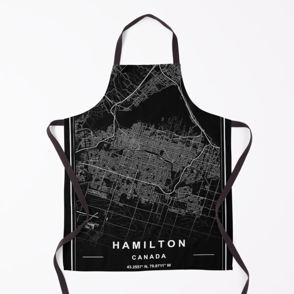 Artikelvorschau, Hamilton Stadtplan entworfen und verkauft von SHAMPAIN-ART-CO.