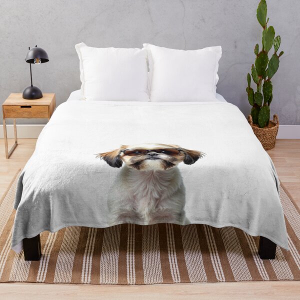 Item preview, Funny cool Shih Tzu wearing sunglasses designed and sold by LazyOwlStore.