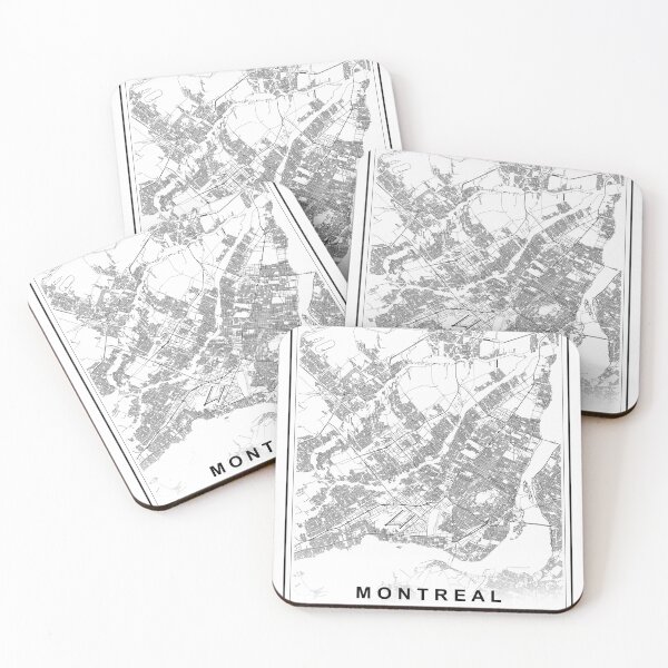 Item preview, Montreal City Map designed and sold by SHAMPAIN-ART-CO.