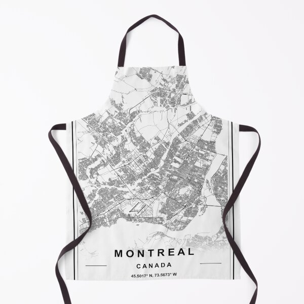 Artikelvorschau, Montreal Stadtplan entworfen und verkauft von SHAMPAIN-ART-CO.