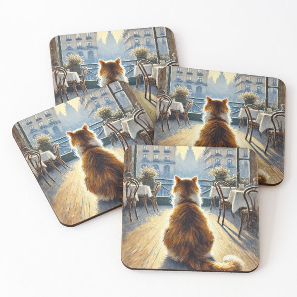 Item preview, cafeteria cat designed and sold by YK381.