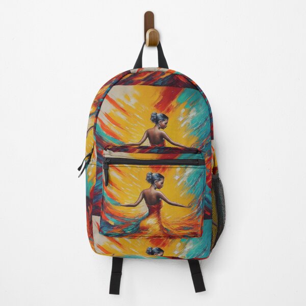Item preview, Flamenco Passion: Abstract Dancer in Vibrant Textures designed and sold by CorbinHenry.