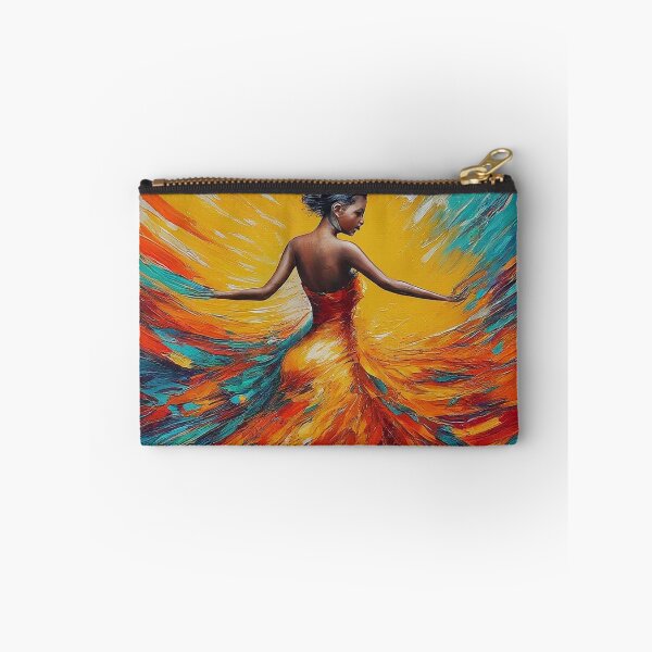 Item preview, Flamenco Passion: Abstract Dancer in Vibrant Textures designed and sold by CorbinHenry.