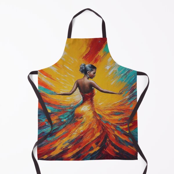 Item preview, Flamenco Passion: Abstract Dancer in Vibrant Textures designed and sold by CorbinHenry.