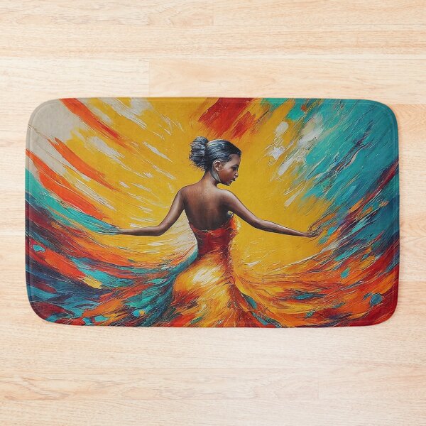 Item preview, Flamenco Passion: Abstract Dancer in Vibrant Textures designed and sold by CorbinHenry.