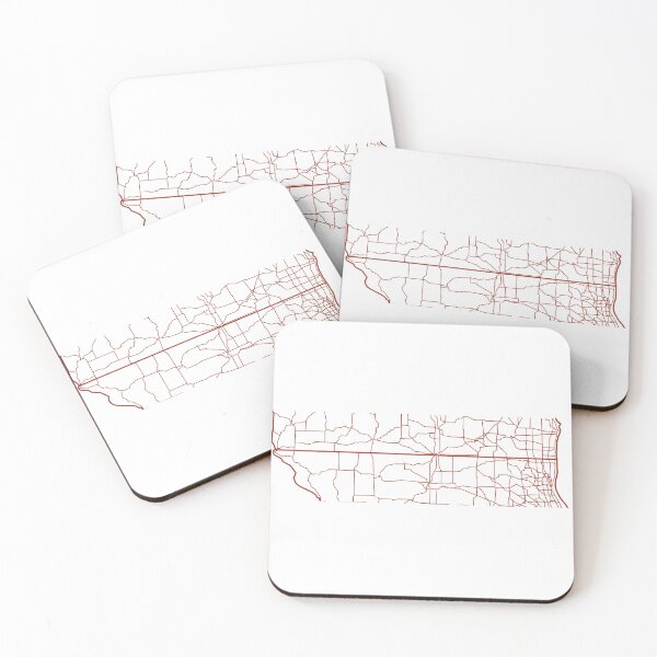 Item preview, Stateline Map  designed and sold by ItzSoapy.