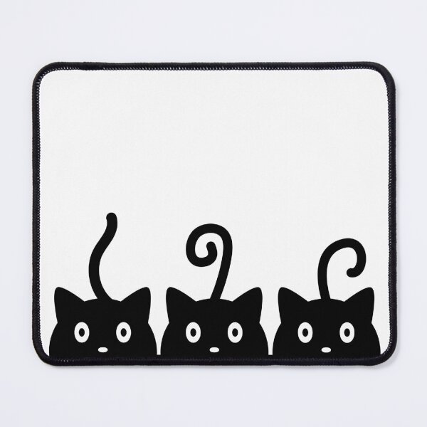 Item preview, Three Funny Black Cats Peeking Car Window Bumper Sticker designed and sold by FunckyDesigns.