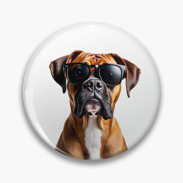 Item preview, Funny cool Boxer wearing sunglasses designed and sold by LazyOwlStore.