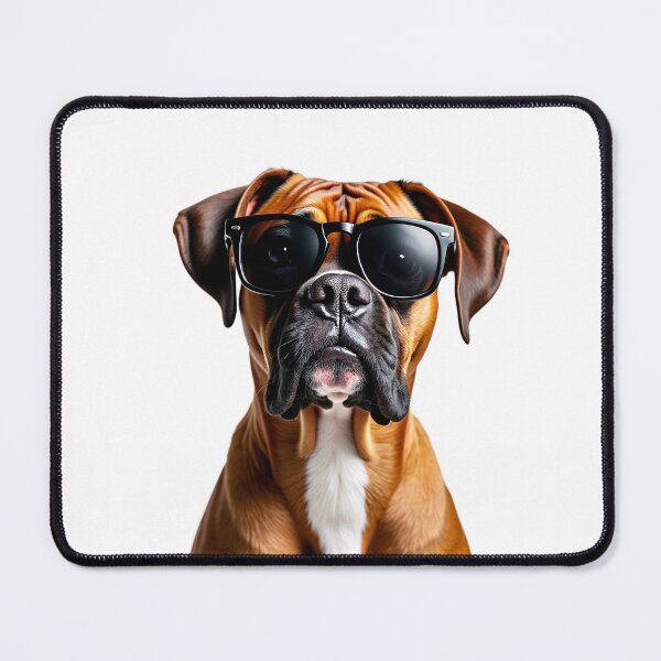 Item preview, Funny cool Boxer wearing sunglasses designed and sold by LazyOwlStore.