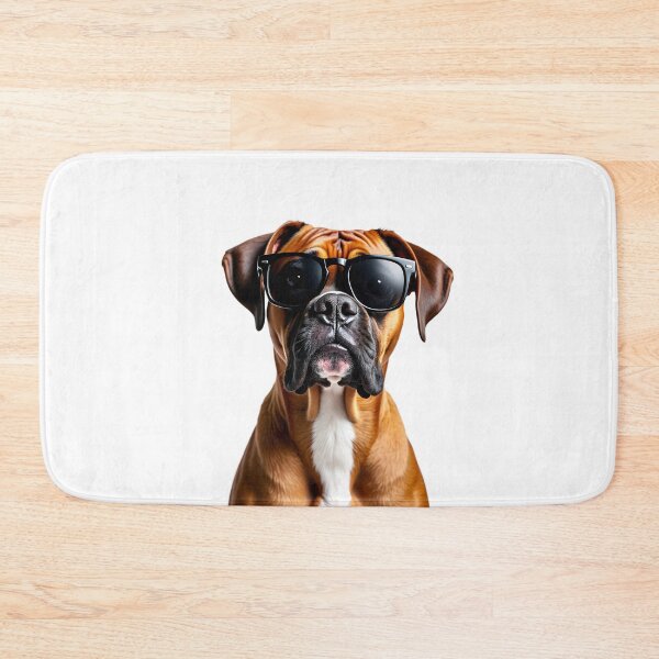 Item preview, Funny cool Boxer wearing sunglasses designed and sold by LazyOwlStore.