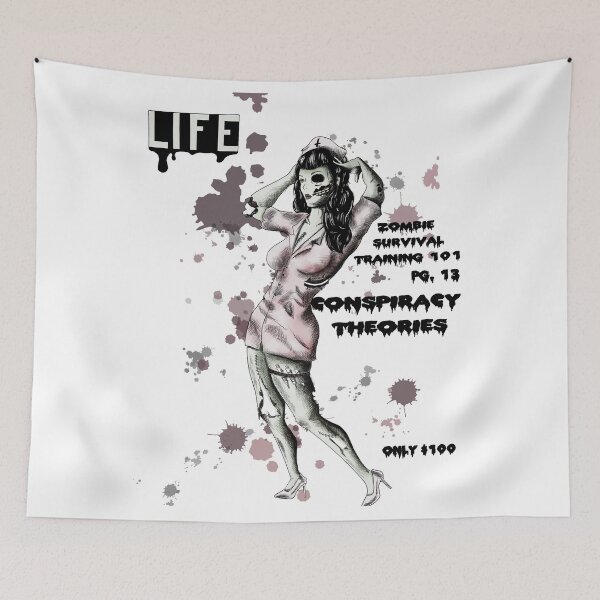 Item preview, Zombie Pinup designed and sold by Valkyrie27.