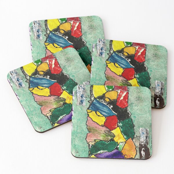 Item preview, Mixed media art, eucalyptus deglupta, rainbow gum designed and sold by WildLadyWood.