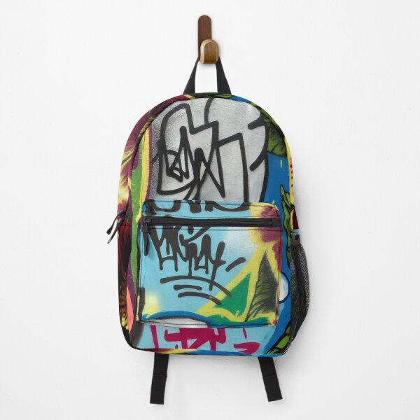 Item preview, Graffiti street art pattern with flowers and tags designed and sold by patterncrow.