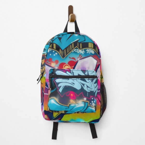 Item preview, Colorful graffiti tags pattern street art designed and sold by patterncrow.