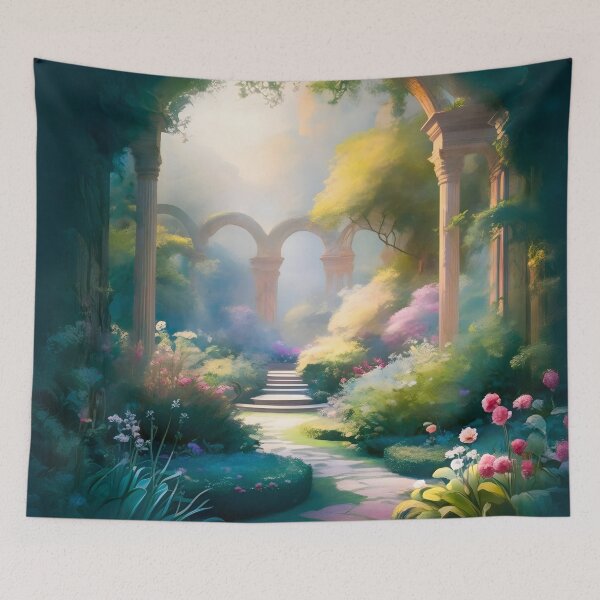 Item preview, The Greek Garden designed and sold by PictureNZ.