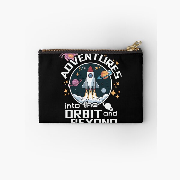 Item preview, ADVENTURES INTO THE ORBIT AND BEYOND space exploration fanatic design designed and sold by Jt41.