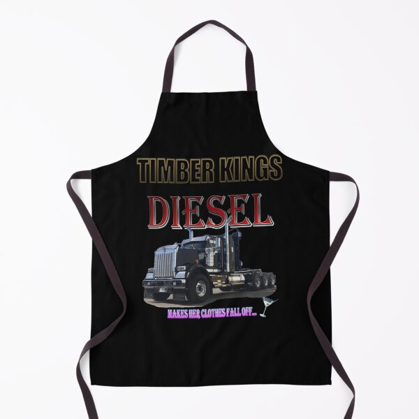 Item preview, TIMBER KINGS: DIESEL...MAKES HER CLOTHES FALL OFF / LOGGING TRUCK / KENWORTH designed and sold by MK-GRAPHICS2020.