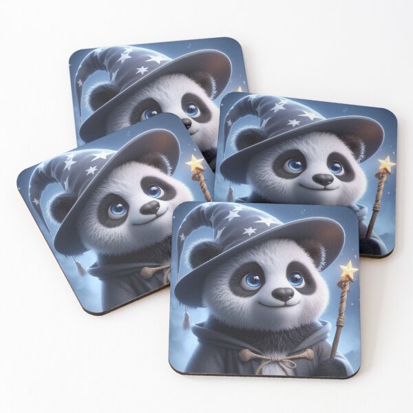 Item preview, Wizard Panda 4 designed and sold by PANDALOVEART.