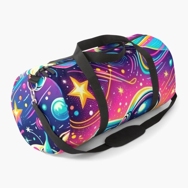 Item preview, Neon Cosmic Astronaut Space Pattern designed and sold by clipify.