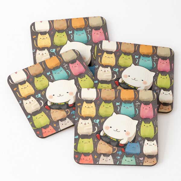 Item preview, 002 Quirky, Playful and Mischievous Cats designed and sold by Alexis Art Collection.