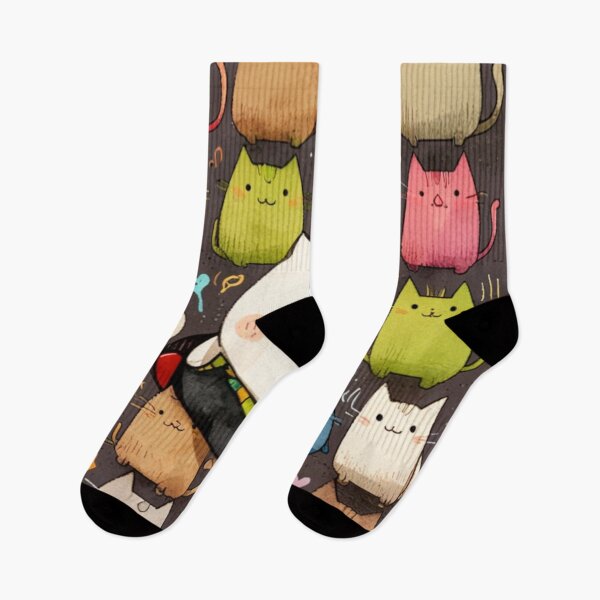 Item preview, 002 Quirky, Playful and Mischievous Cats designed and sold by Alexis Art Collection.